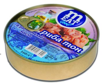 РИБА ТОН В РАСТИТЕЛНО МАСЛО 0.160