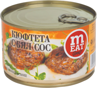 КЮФТЕТА С БЯЛ СОС 0.410 - 12 бр.