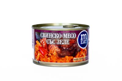 СВИНСКО МЕСО СЪС ЗЕЛЕ 0.410